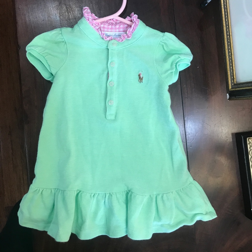 Green Ralph Lauren Dress.